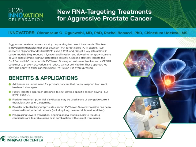New RNA-Targeting Treatments for Aggressive Prostate Cancer PRINT