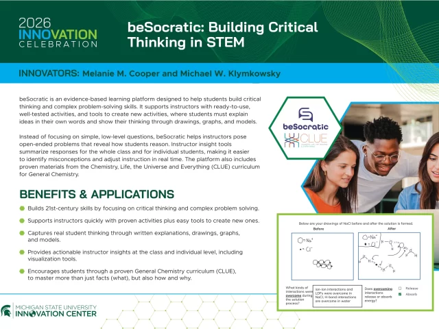beSocratic Building Critical Thinking in STEM PRINT